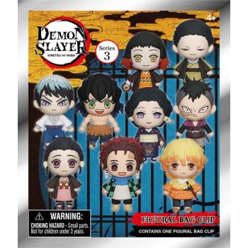 Demon Slayer figura kulcstartós meglepetéscsomag 6 cm-es - többféle