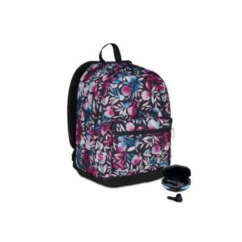 Diák hátizsák Seven LOLLIPOP PINK PRO XXL + Fülhallgató kép