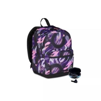 Diák hátizsák Seven POTENT VIOLET PRO XXL + Fülhallgató kép