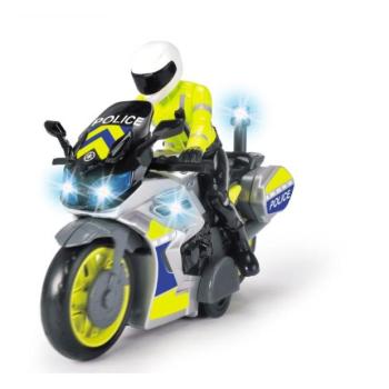 Dickie Rendőrmotor 17 cm vezetővel kép