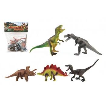 Dinoszaurusz műanyag 15-18cm 5db zacskóban kép