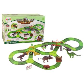 Dinoszaurusz pálya 270 elemmel és kiegészítőkkel kép