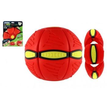 DiskLabda - Dobd el a korongot, kapd el a labdát! műanyag 22cm piros kép