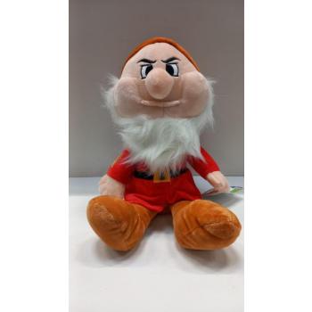 Disney: Hófehérke és a hét törpe plüssfigura 28 cm - Morgó kép
