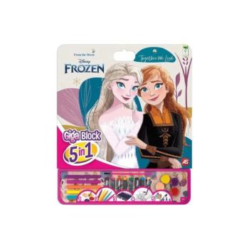 Disney: Jégvarázs - Óriás színező 5 az 1-ben matricákkal kép