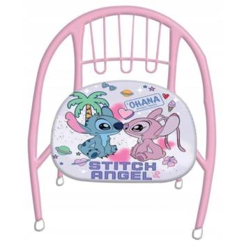 Disney: Lilo és Stitch rózsaszín fém gyerekszék 36 x 35 x 36 cm-es kép