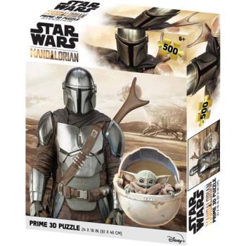 Disney: Star Wars - The Mandalorian 3D puzzle 500 db-os kép