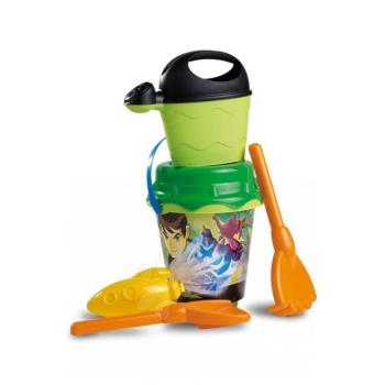 Divertoys szett homokozóba locsolóval Ben 10 23557 zöld-narancssárga kép