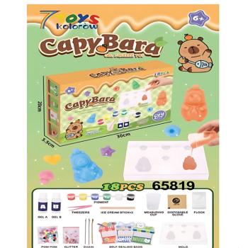 DIY kapibara slime készlet – kreatív antistressz játék gyerekeknek 6+NJ-11 (BBJ) kép