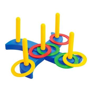 Dobójáték gyűrűkkel 49 cm kép