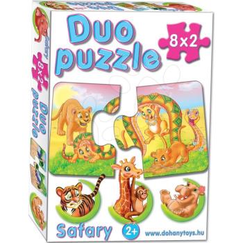 Dohány baby puzzle 8 képpel Duo Szafari 638-3 kép