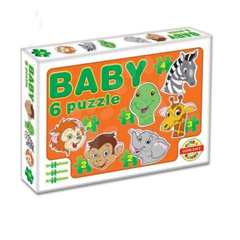 Dohány Baby puzzle egzotikus állatok 635-4 kép
