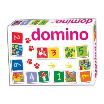 Dohány dominó gyerekeknek Számok 28 db 637-3 kép
