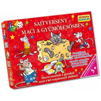 Dohány játék Játszva tanulni Sajtverseny és Maci a gyümölcsösben 619-3 kép