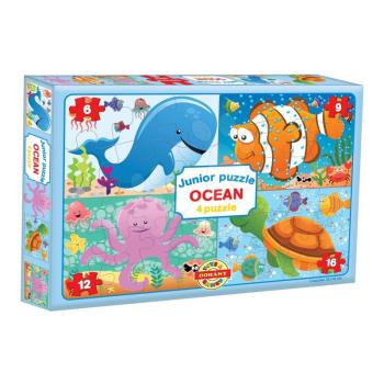 Dohány puzzle Junior Ocean 4 Tenger világa 502-1 kép