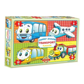 Dohány puzzle Junior Transport 4 Közlekedési eszközök 502-3 kép