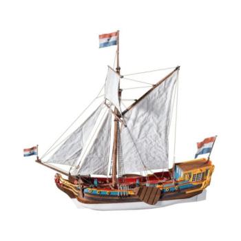 Dušek holland állami jacht 17. század. 1:48-as készlet kép