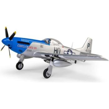 E-flite P-51D Mustang 1,2 m SAFE Select BNF Basic kép