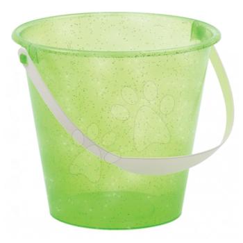 Écoiffier gyerek vödör csillámokkal 599-C zöld kép