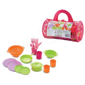 Écoiffier gyermek ebédkészlet Bubble Cook 982 rózsaszín kép