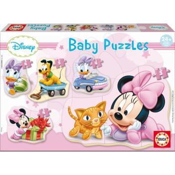 Educa bébi gyermek puzzle Baby Minnie 15612 színes kép