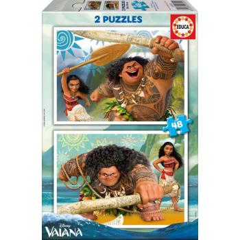 Educa gyermek puzzle Vaiana 2x48 darabos 16952 kép