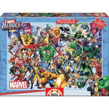 Educa Puzzle Marvel Heroes 1000 db 15193 színes kép