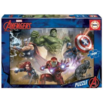 Educa puzzle The Avengers 1000 darabos és fix ragasztó 17694 kép
