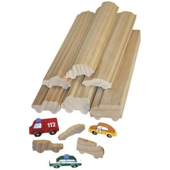 EDUPLAY Cars fa motívumok 6 darabos készlet kép