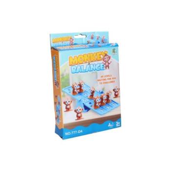 Egyensúlyozó játék majmokkal 19cm