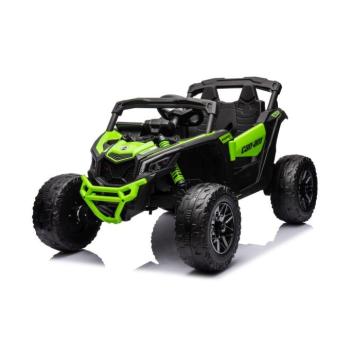 Elektromos autó Buggy Maverick Can-Am 4x200W 24V LCD MP4 zöldre festve kép