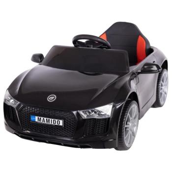 Elektromos autó Cabrio Fast Wing ökobőr fekete kép
