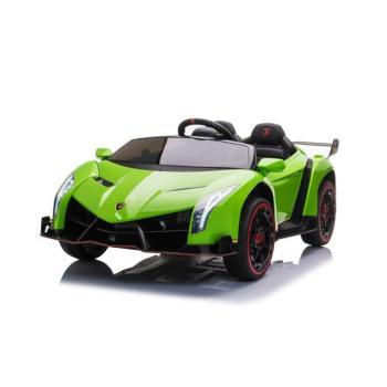 Elektromos autó Lamborghini Veneno 4x4 zöld kép