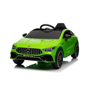 Elektromos autó Mercedes CLA 45s AMG zöld 4x4 kép