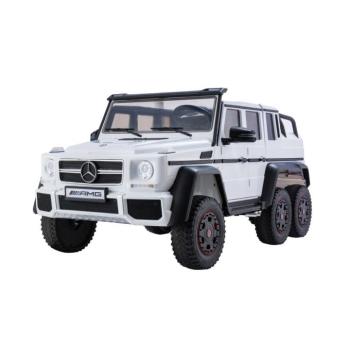 Elektromos autó Mercedes G63 6x4 24V fehér kép