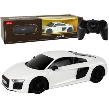 Elektromos autó R/C Audi R8 1:24 Rastar fehér színben kép