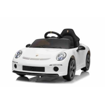 Elektromos autó RUF GT 12V, fehér, Nyitható ajtók, 2.4 GHz távirányító, LED fény kép
