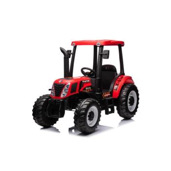 Elektromos gyerek traktor MX-616 fülkével 12V | 2x45W piros