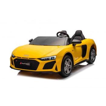 Elektromos játékautó Audi Spyder R8 LIFT 400W 24V sárga kép