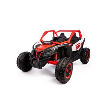 Elektromos játékautó Buggy Bumper 66 piros | 24V | 4x200W | ÉVA | LED | 2,4 GHz | Öko bőr kép