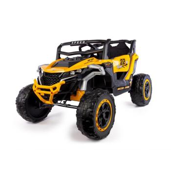 Elektromos játékautó Buggy Racing Speed ​​​​22 sárga | 4x4 | 12V 10Ah | 180 W | ÉVA | LED | 2,4 GHz | Öko bőr kép