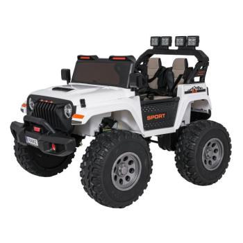 Elektromos játékautó Extreme Sport 4x4 változtatható mérettel fehér kép