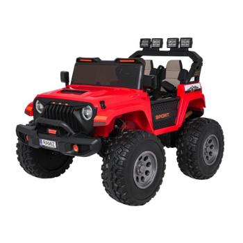Elektromos játékautó Extreme Sport 4x4 változtatható mérettel, piros kép