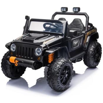 Elektromos játékautó Jeep 4Speed ​​​​24V | 4x200W fekete kép