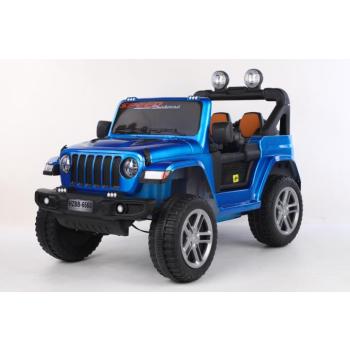 Elektromos játékautó SPEED 2.0 - 4x4 kék | 180 W | ÉVA | LED | 2,4 GHz | Öko bőr | 12V7Ah kép