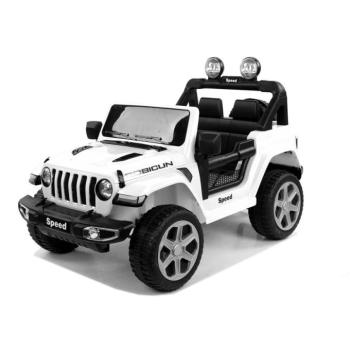 Elektromos játékautó SPEED 4x4 fehér | 180 W | ÉVA | LED | 2,4 GHz | Öko bőr | 12V7Ah kép