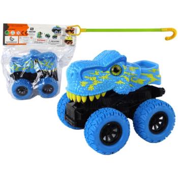 Elektromos játékautó terepgomb Tyrannosaurus Rex gumikerekek kék kép