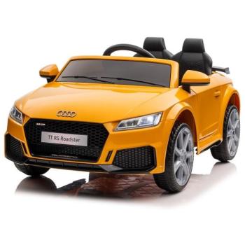 Elektromos kisautó Audi TT RS Roadster sárga kép