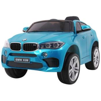Elektromos kisautó BMW X6 M kékre festve kép