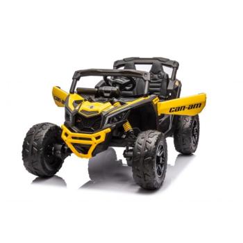 Elektromos kisautó Buggy Maverick Can-Am 24V 4x200W CA003 sárga kép